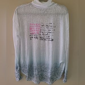 Free‎ People We The Free Sheer Long Sleeve Tunic Top